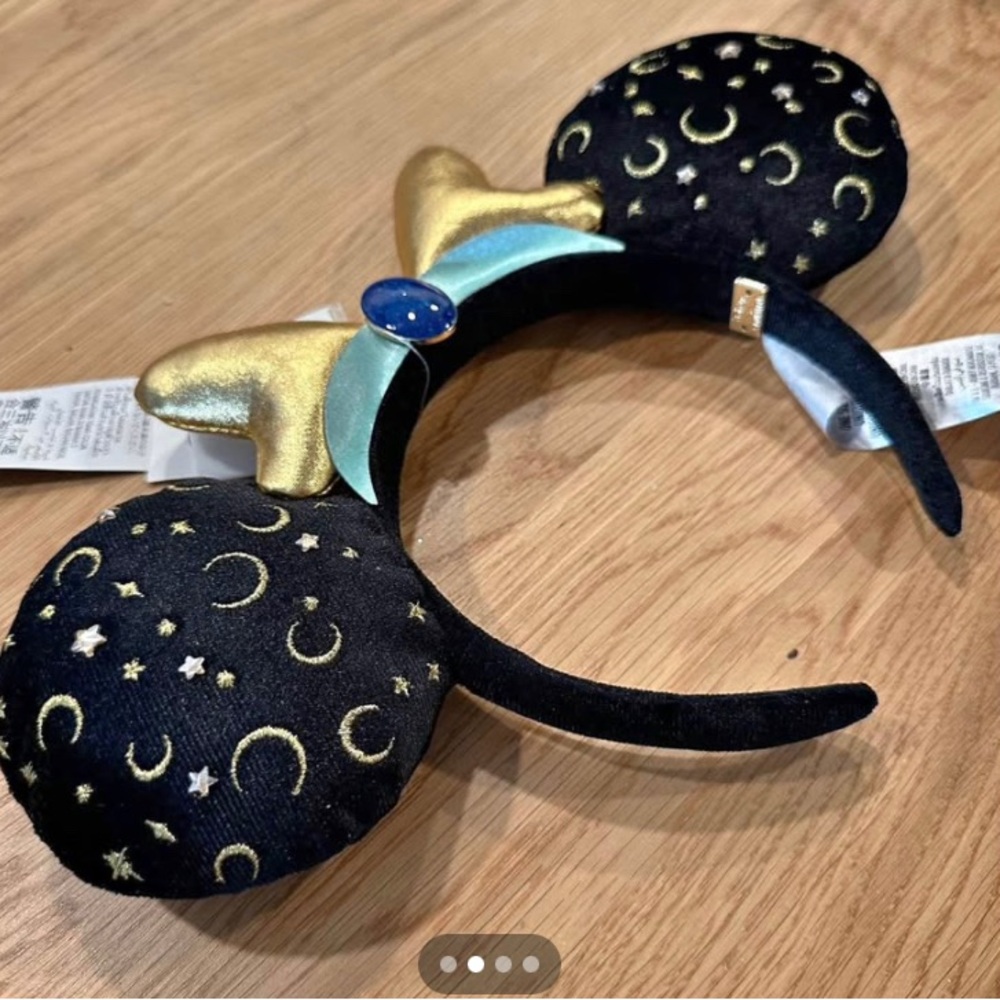 Jazzman Mickey ears Disney Black and Gold